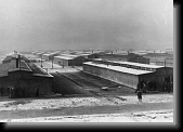 Camp BIIb for the Jews from Theresienstadt was located in the second and third rows of barracks * 760 x 540 * (32KB)